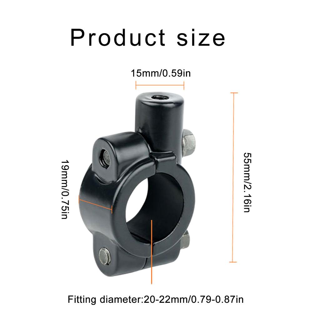 2 лота вращающийся держатель мотоцикл зеркало заднего вида крепление заднего вида держатель телефона для велосипедов мотоциклы
