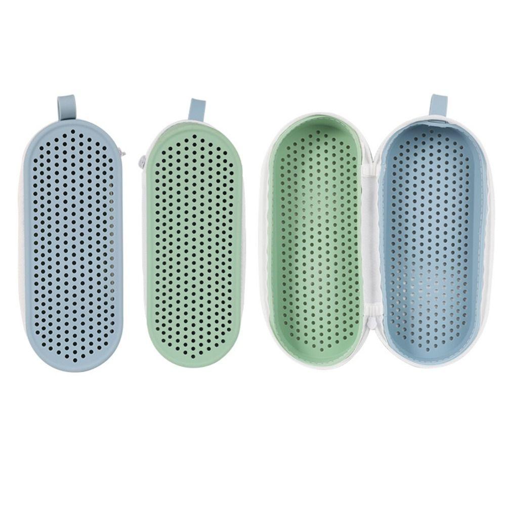 Dual-Sided Myopia Glasses Case Silicone Sun Glasses Protection Box  Swimmers