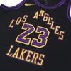 Nike НБА Леброн Джеймс Нет. Жилет болельщика 23 Lakers, мужские топы сезона 2023–24, черный DX8506-012