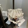 New Chain Handbag Pleated Underarm Shoulder Crossbody Bag Purses and Handbags