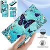 Love Butterfly Pattern PU Leather Magnetic Shockproof Case for iPhone,Samsung,Huawei,Xiaomi,vivo,Oppo,Moto,Tecno,TCL,ZTE,Infinix,Nokia,itel...More