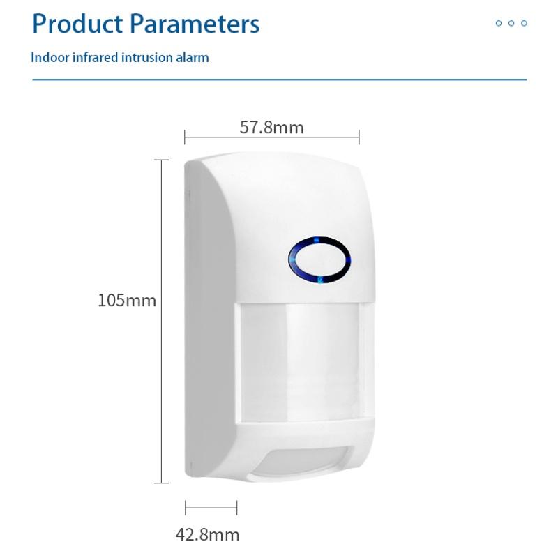 Tuya WiFi PIR Motion Sensor Infrared Radiation Detector Smart Home Human Security Alarm System Smart Life Work With Alexa Google