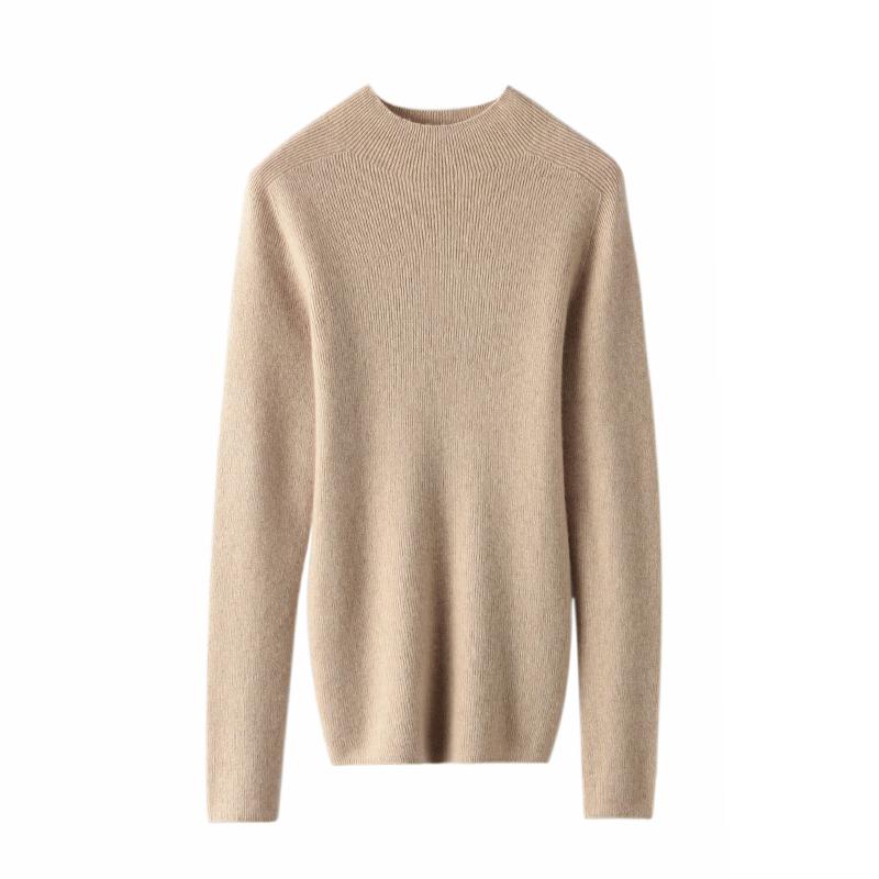 Women's Cashmere Sweater Qinghe Cashmere 100% Cashmere Women's Autumn and Winter Cashmere Sweater Soft and Warm