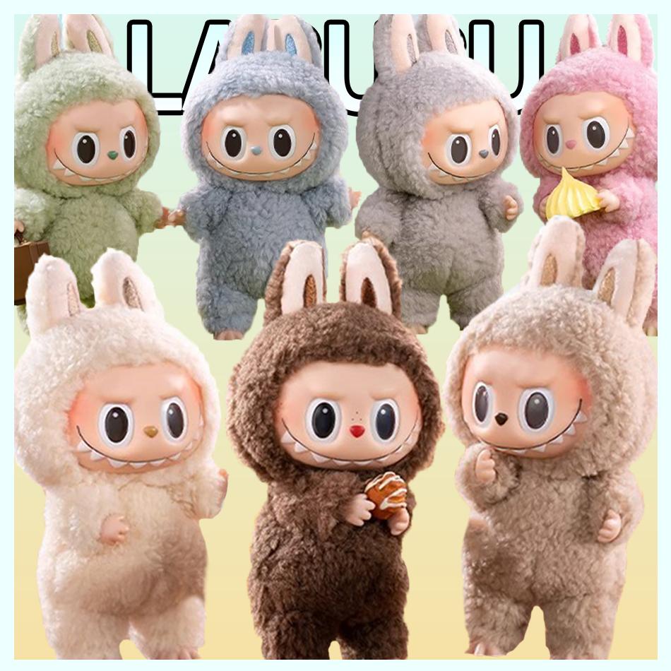 Labubu The Monsters Игрушки-сюрпризы Макарон Кавай Мешок-сюрприз Модель фигурки Мешок Подарок Высокое качество Милый Рождественский подарок 1:1 Реплика