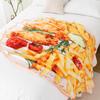 Одеяло для блинов с лепешками, индийское одеяло с тортом «Муха», буррито, офисный сон, одеяло для кондиционирования воздуха, шаль для ног