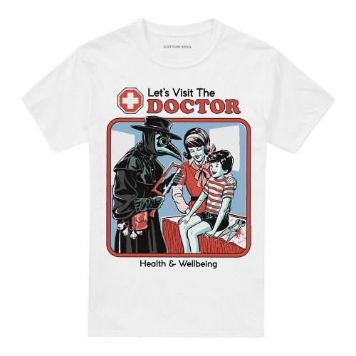 Steven Rhodes Unisex Adult Let´s Visit The Doctor T-Shirt