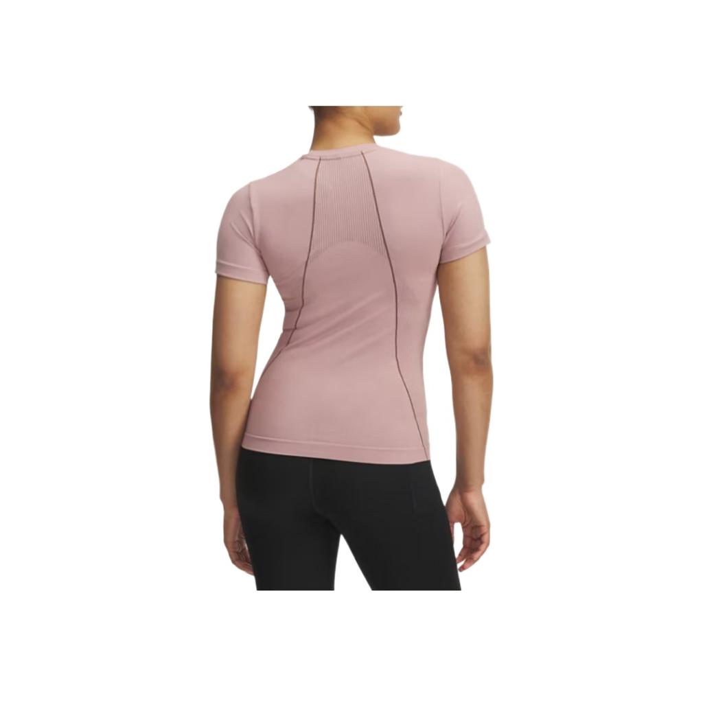 Under Armour Vanish Бесшовный Модный Удобный Повседневный Универсальный Футболка с Коротким Рукавом Женские Топы 6000642-673