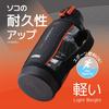 Thermos Vacuum Insulated Sports Bottle Black Valencia Cold Drinks BKV 0.8L (For Only) FHT-802F