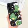 Чехол для Tecno Spark 20C BG7n Милый мультяшный динозавр Мягкий силиконовый чехол для телефона Для Tecno Spark 20 Pro Spark20 C Чехол-бампер