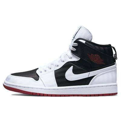 Air 1 Mid SE Utility Белые Черные Спортивные Красные Женские Кроссовки DD9338-016
