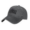 Animal Training Denim Baseball Cap Fashion Logo Fishing Trucker Hat Spring Casual Unisex Women Fitted Custom Snapback Cap