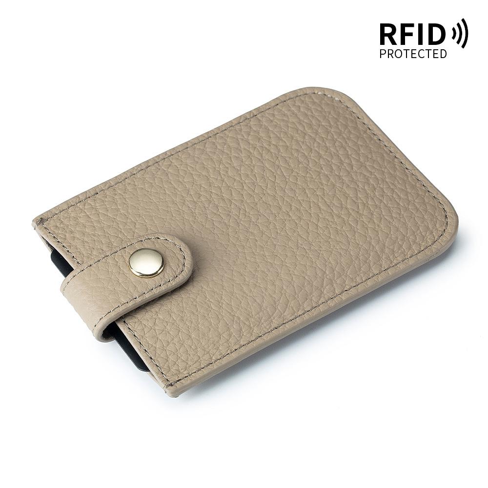 Многокарточный кошелек для карт с функцией выдвижения, RFID, новый кошелек для визиток, портативный ультратонкий кошелек для мелочи, женский, оптом