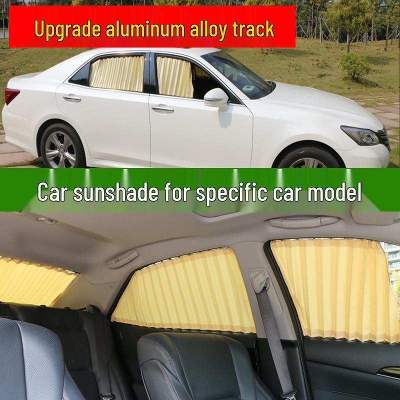 Custom Car Curtains & Sunshades: Heat Insulation, Sun Protection, Blackout Fabric