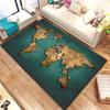 Map Carpet  Kitchen Mats for Floor Play Aera Mat Picnic Mat Camping Cushion Floor Mat  Living Room Rug Game Area Mat Room Decor