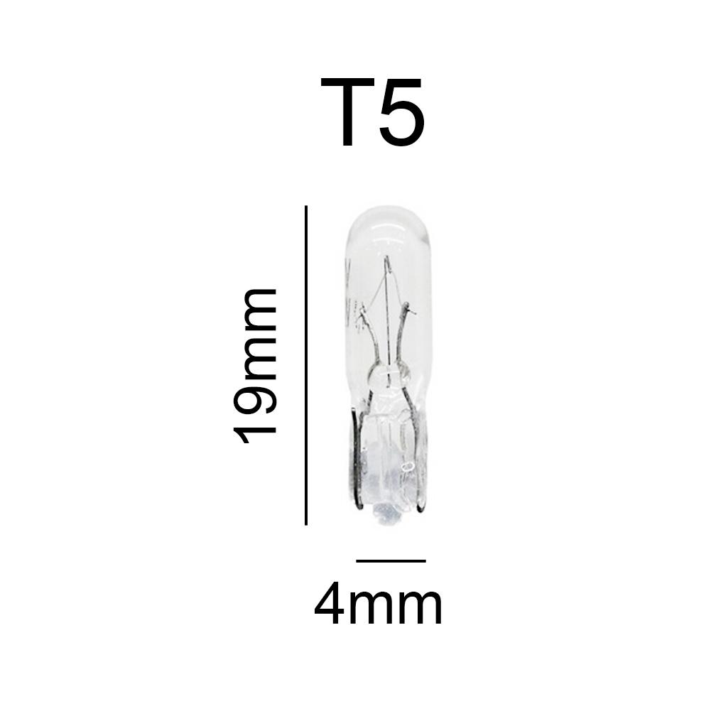 Лампочки 1.2 Вт 10 шт. 12 В лампа для приборной панели автомобиля T5 286