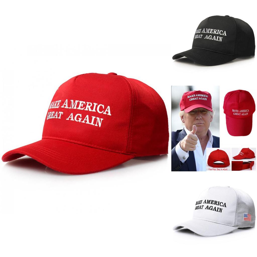 Make America Great Again Baseball Cap Cotton Round Crown Summer Hat For Men Women