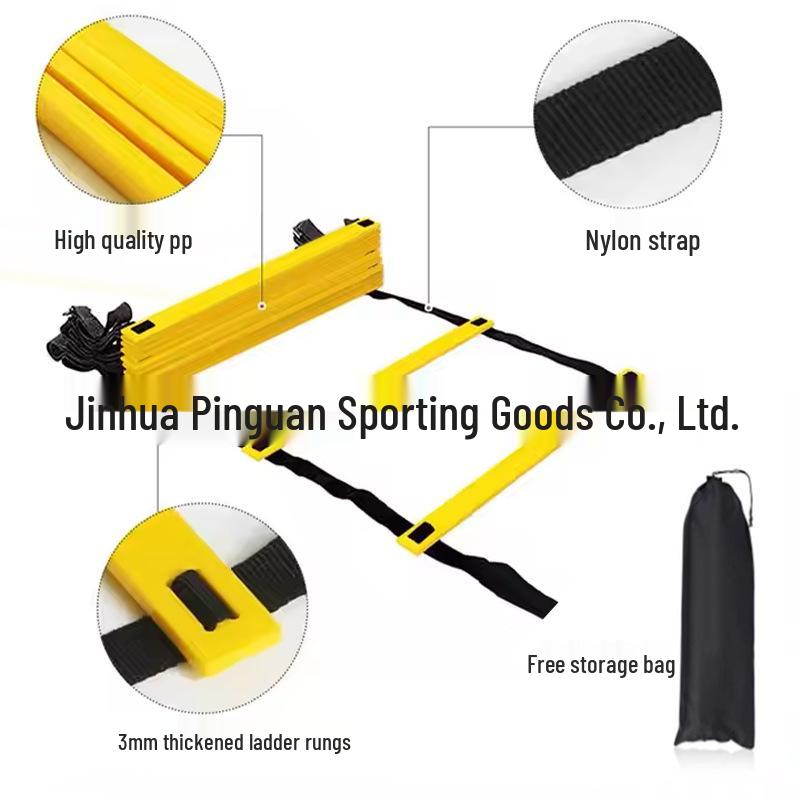 Футбольная лестница для тренировки ловкости и скорости – Веревочная лестница с препятствиями для фитнеса для улучшения ловкости и скорости