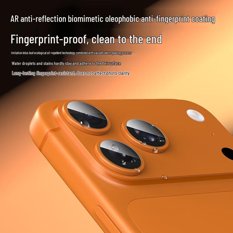 Smorss AR Lens & Frosted Back Film Set for iPhone 17 Pro