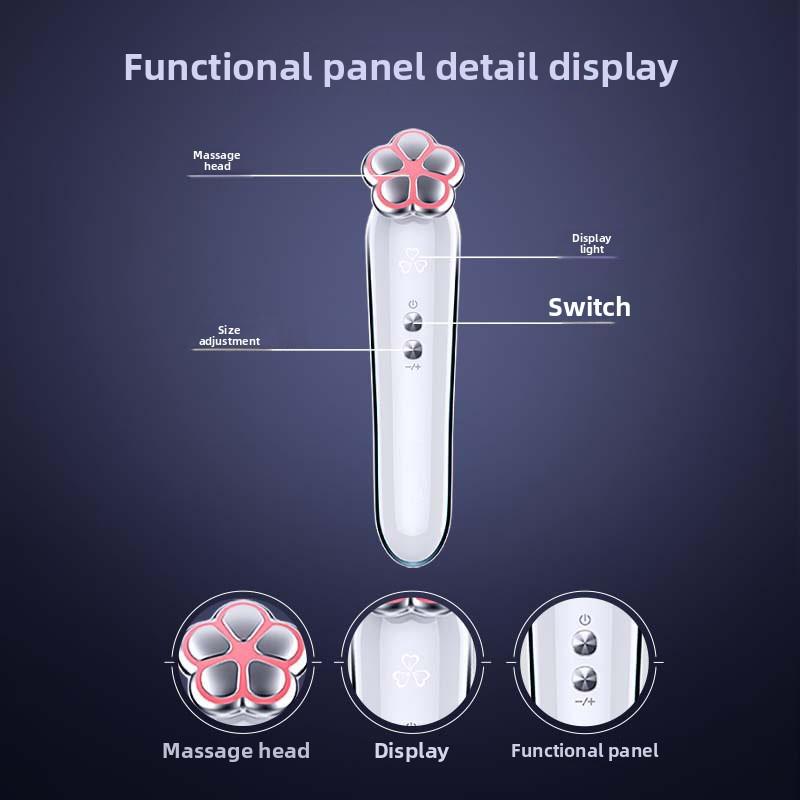 Красный свет для глаз косметический прибор бытовой лифтинг лица омоложение кожи массажер для глаз прибор для ознакомления с лицом микротоковой косметический прибор