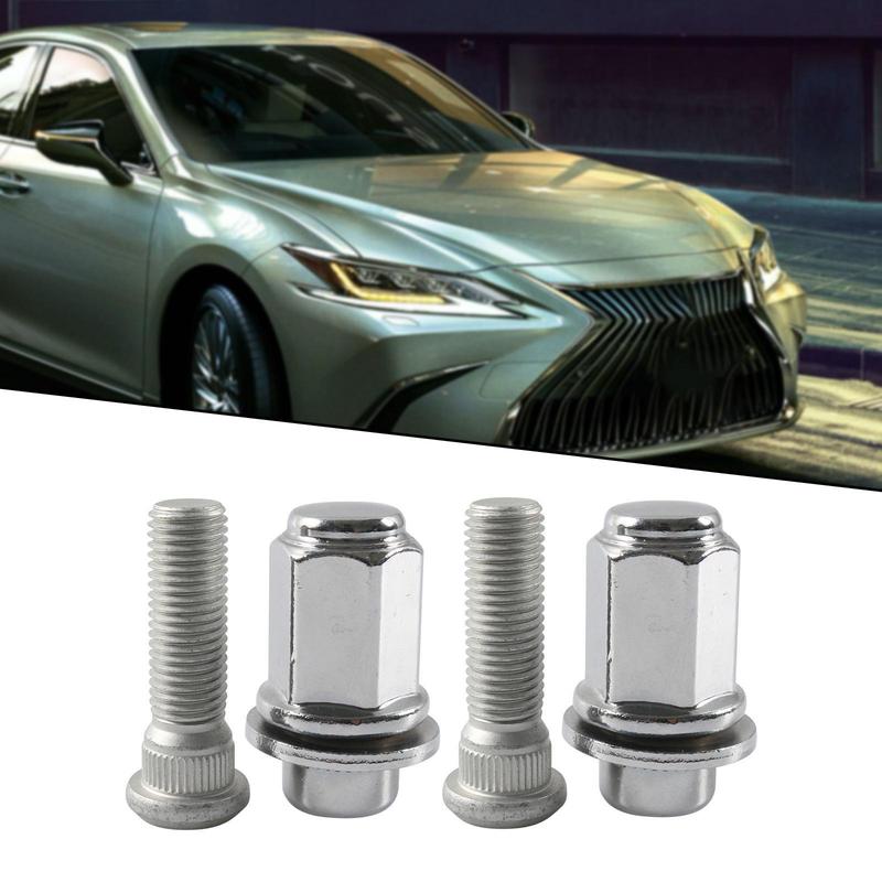 4x Wheel Lug Nut Set Auto Accessories 90942-01058 for Toyota Lexus