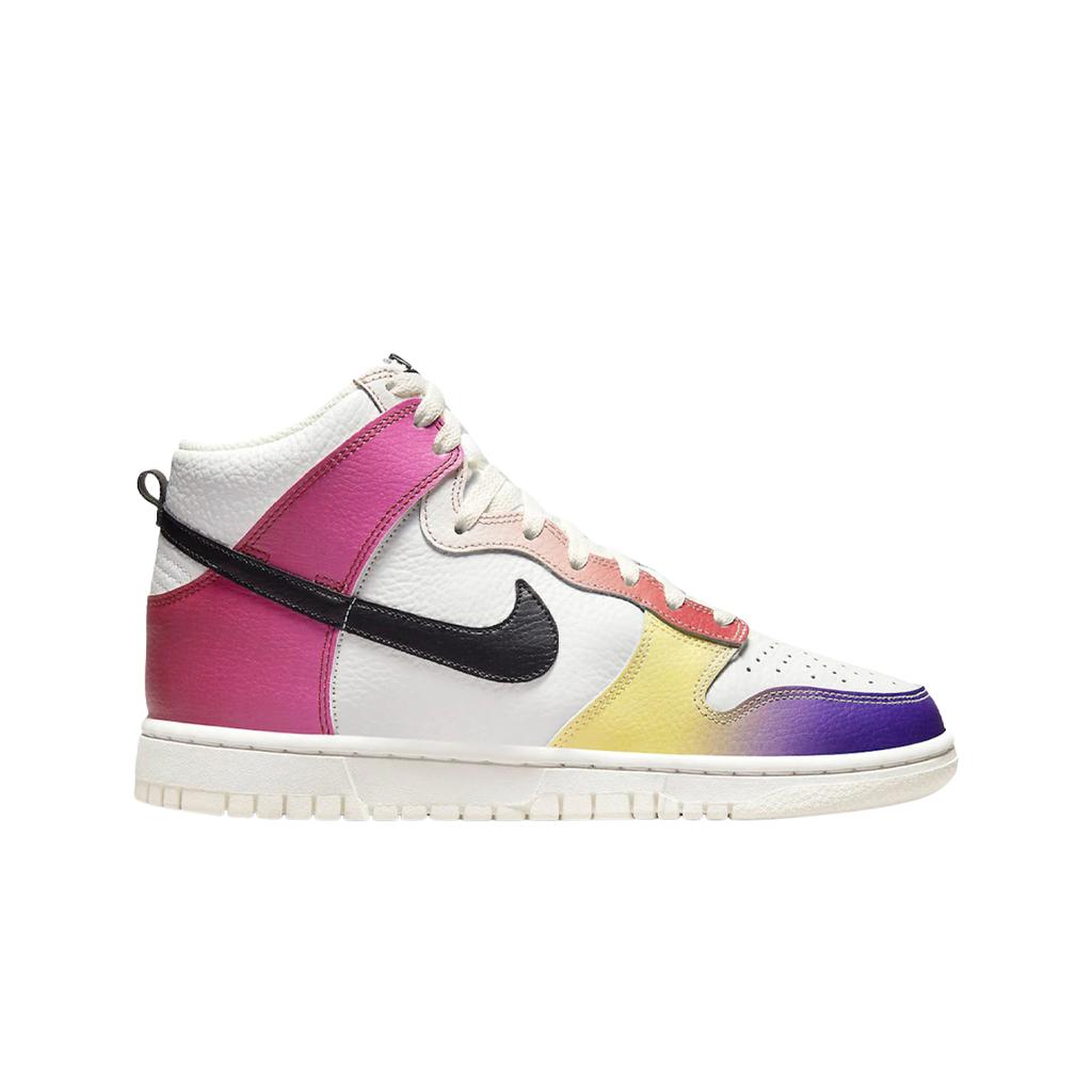 (в) Nike Dunk High Summit White Team Red
