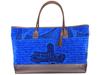 Сумка-тоут Moquette Kobe City Bus Japan Seal Collaboration Goods Bag синяя [NIPPONSEAL]