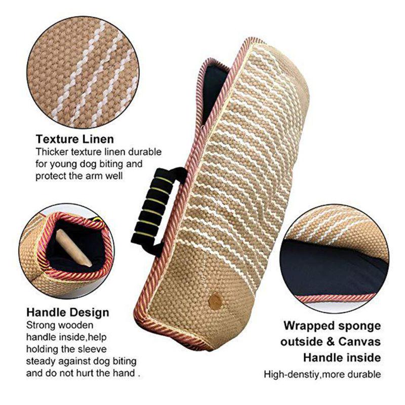 Укреплённый рукав для дрессировки собак