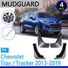 Брызговики подходят для Chevrolet Trax Tracker 2013 ~ 2014 2015 2016 2017 автомобильные аксессуары брызговик Fender авто запасные части