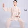 Xiaoheshan мужская и женская одежда для занятий боевыми искусствами тайцзи весна/осень из хлопка и льна для людей среднего и пожилого возраста