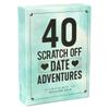 40 Scratch Off Date Adventures Bridal Shower Gifts Anniversary Birthday Presents for Husband Couple Games