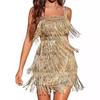 Sexy Tassel Sequin Cocktail Party Dress - 2025 Collection