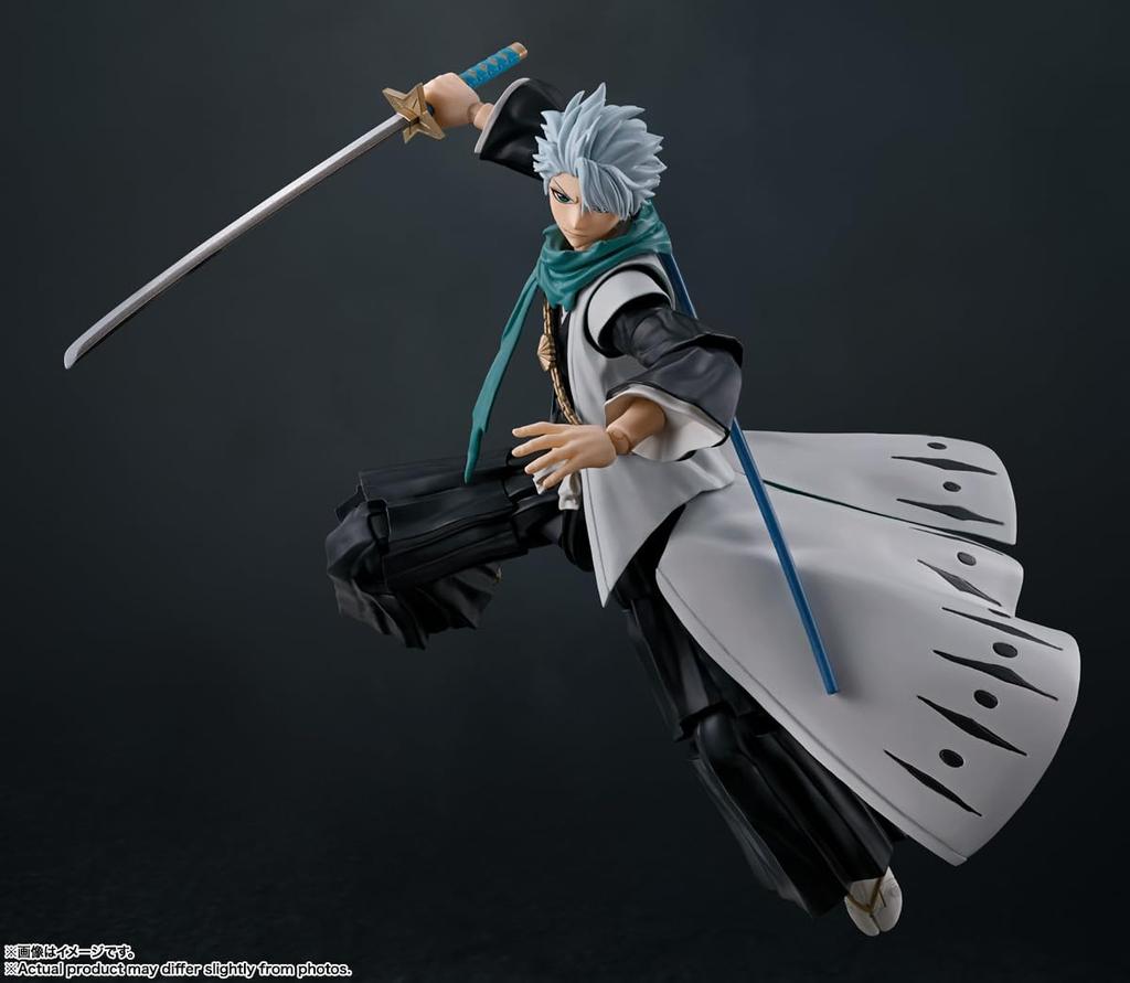 TAMASHII NATIONS BLEACH Тоширо Хицугая примерно 135 мм окрашенная подвижная фигурка SHFiguarts ПВХ и АБС