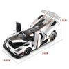 1/24 Koenigsegg ONE 1 Alloy Miniature Car Diecast Metal Scale Car Model Sound and Light Collection Children Toy Vehicles Gift