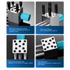 9pcs High Accuracy Multifunctional Mini Drill Press Vise Mini Bench Vice  For Models Hobbies Crafts