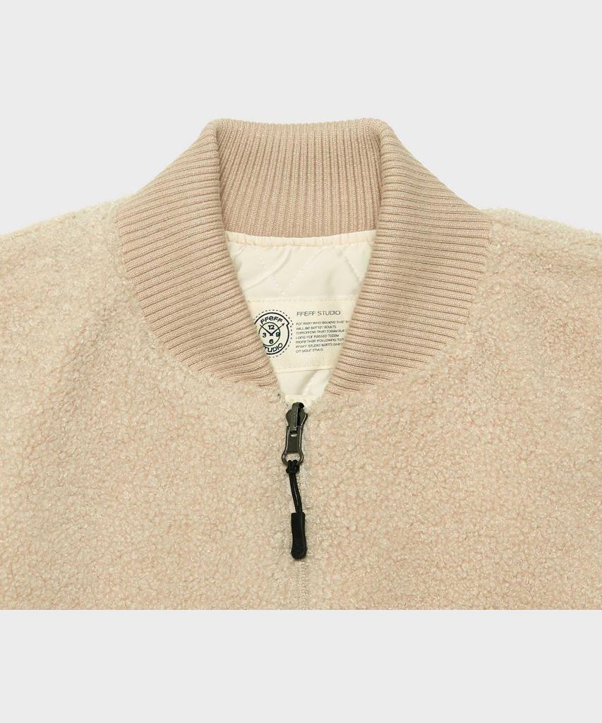Ffeff Studio Tumble Reversible Blouson Jacket (Beige)