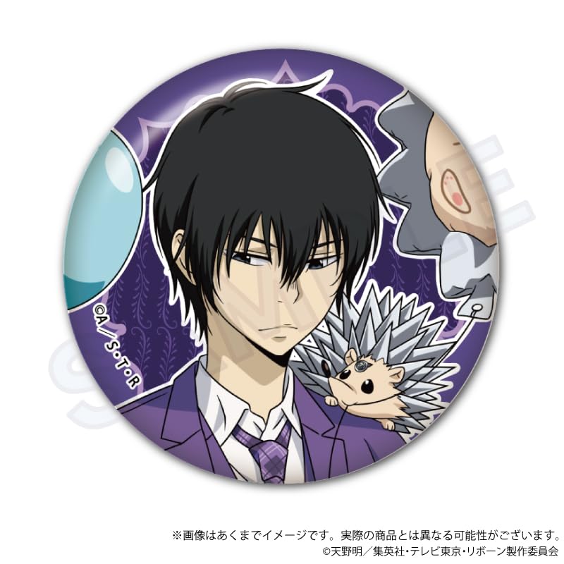 Y Line Katekyo Hitman Торговые значки Животное Воздушный шар Коробка REBORN! увидеть. 57мм Жесть/Бумага 7 штук