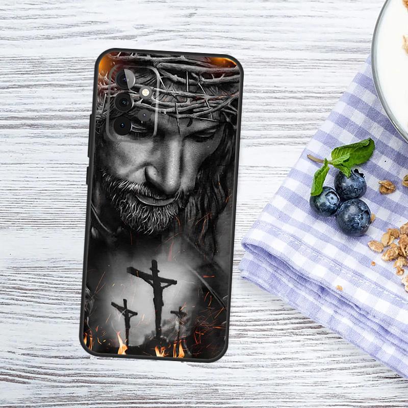 Virgin Mary And Jesus Case For Samsung Galaxy A52 A53 A16 A26 A36 A56 A55 A35 A15 A32 A12 A33 A13 A14 A34 A54 A17
