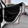 Для Tesla Model Y 2021 2022 2023 2024 2025 Защитная кромка дверного уплотнителя для автомобиля, защитные ленты для автомобильных багажников