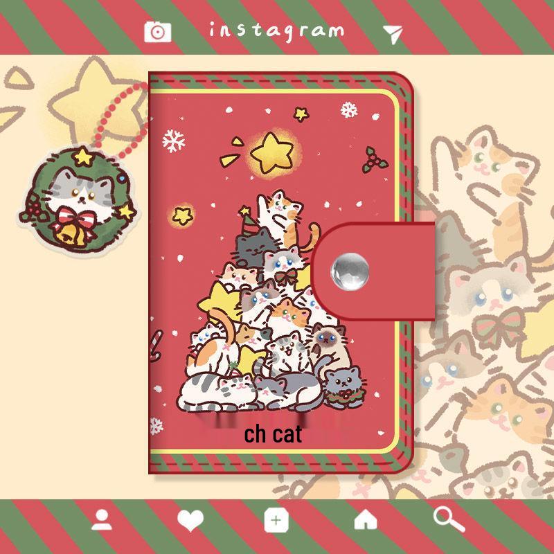 Korean Style Leather Card Holder: Women's Large Capacity Anti-Magnetic Purse with Multi-Card Slots and Coin Storage.