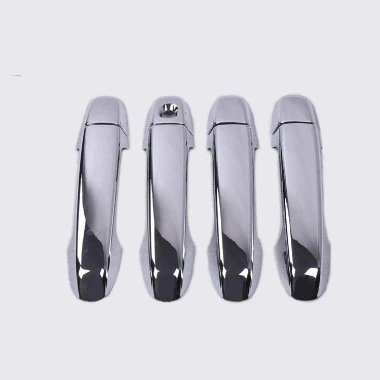 For Toyota Aqua Prius C 2011 2012 2013 2014 2015 2016 2017 ABS Chrome Carbon Door Handle Cover Trims Car Styling Accessories