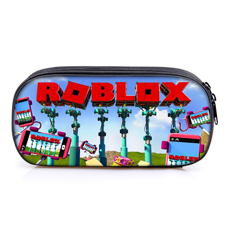 Красочный пенал Roblox для детей и студентов с несколькими отделениями