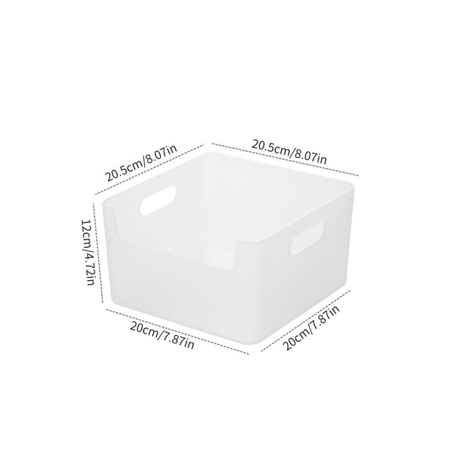 Cabinet Desktop Organizer Plastic Storage Box Multifunctional Seasoning Jar Tableware Storage Case Kitchen Storage Organization