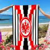 Eintracht Frankfurt Print Beach Towel, Versatile Lightweight Absorbent Beach Towel for Pool Surf Yoga Bathroom, Perfect Birthday Holiday Gift