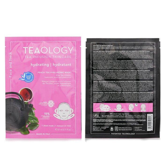 TEAOLOGY Peach Tea Hyaluronic Face and Neck Mask