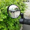 Bicycle Rearview Mirror Wide Angle Convex Mirror Mountain Bike Rearview Mirror Silicone Mirror