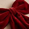 Flannelette Bowknot Pendant Large Christmas Tree Decorations New Christmas Bow  Wedding Decor