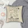 O-Oasis live'25 живой тур группы Наволочка Подушка Декоративная Подушка Теплые Домашние Украшения Квадратная Различные Размеры