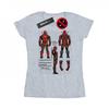 Womens/Ladies Deadpool Action Figure Plans Cotton T-Shirt