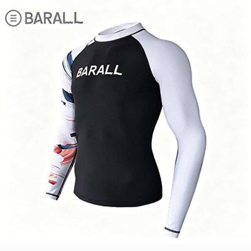 Mens Long Sleeve Pants Rash Guard Split Swimsuit Surfing Snorkeling Diving