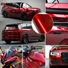 Пленка для изменения цвета кузова Виниловая обертка Устойчивая к царапинам Без пузырьков Самоклеящаяся бумага Серия красных Креативные инструменты для модификации